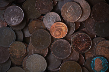 stack of coins