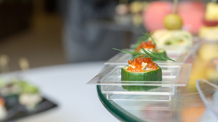 Restaurant snacks for buffet