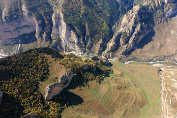 river in mountains