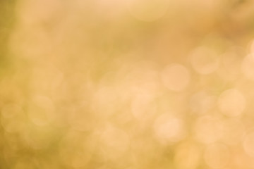 abstract nature background with blurry bokeh defocused lights