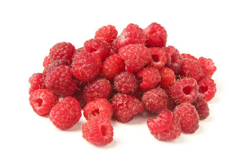 Handful of raspberries