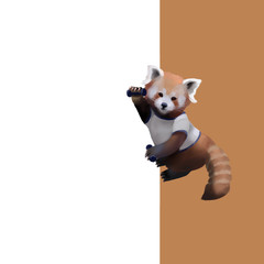 Red panda sport