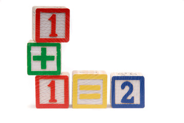 Children's Building Blocks Solves A Math Problem 