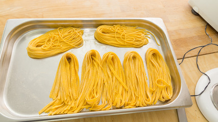 italian pasta on a plate