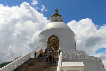 Translation: the main stupa of the World Peace Pagoda