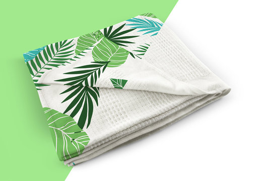 Customizable Blanket Mockup