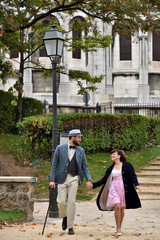 Couple in Montmartre