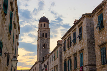 Fototapeta na wymiar Dubrovnik Sunset