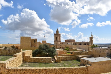 Fototapeta na wymiar Citadelle de victoria - GOZO Malte