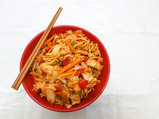 Noodles bowl