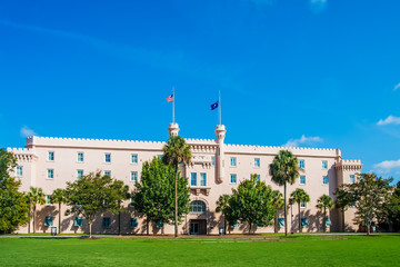 Obraz premium Old Citadel Building in Charleston