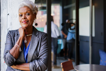 Portrait of Senior Citizen Woman