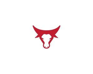 Bull head illustration