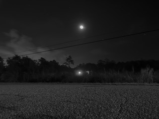 Night Stills, Moon Landscape