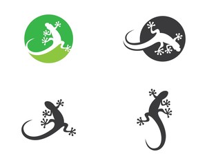 Obraz premium Lizard vector illustration