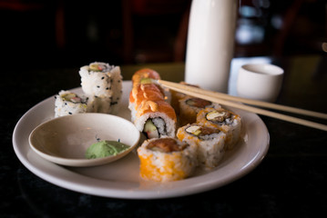 Sushi and Sake