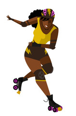 roller derby girl