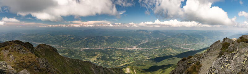 Obraz premium View from Pietrosul