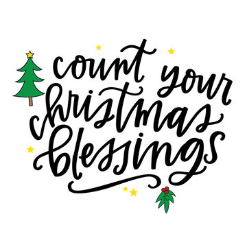 count your christmas blessings