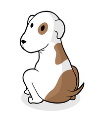 adorable dog illustration
