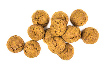 Bunch of pepernoten cookies and sweets