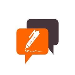 writing message icon