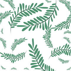 beautiful leafs pattern background