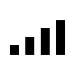 volume bar icon, chart, graphic