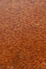茶色のタイル壁