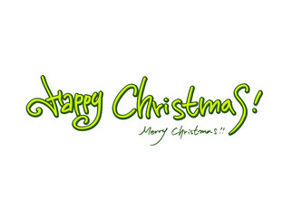 축성탄 / 손으로 쓴 성탄절 인사