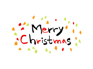 축성탄 / 손으로 쓴 성탄절 인사