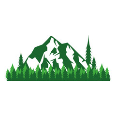 Obraz premium Mountain logo icon design template vector