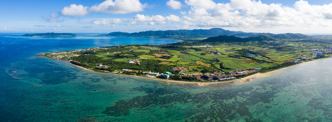 Top view of ishigaki island © leungchopan