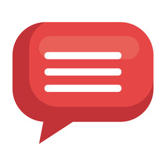 speech bubble message icon