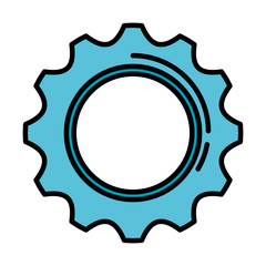 gear machinery isolated icon