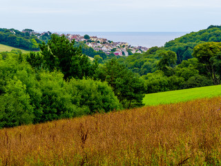 Beautiful landscape at Cornwall England