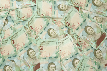 Obraz premium New currency venezuelan bills