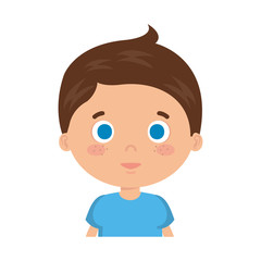 Obraz premium cute little boy character
