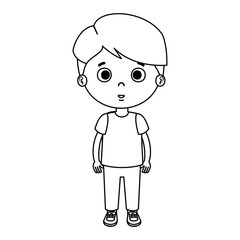 cute little boy character
