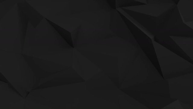 Black abstract looping animation backround