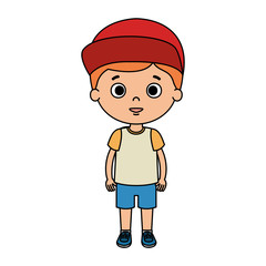 cute little boy character