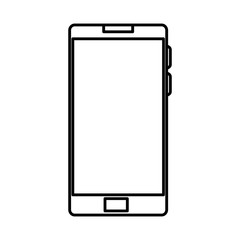 smartphone device isolated icon