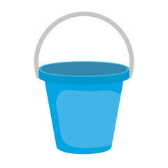 plastic sand bucket icon