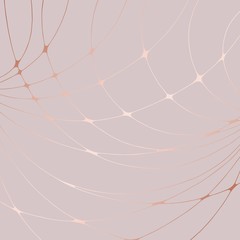 Rose gold. Abstract decorative background
