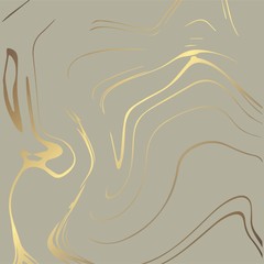 Golden marble. Vector decorative background