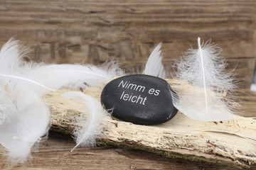 Guter Vorsatz für das neue Jahr - Nimm es leicht
