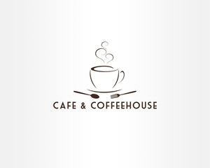 Logo for cafe and Coffee House