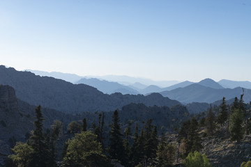 mysterious and fascinating mountain range