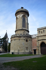 Obraz premium Laxenburg, Franzensburg tower
