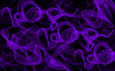 Smoke. Abstract. Viollet. Brushes